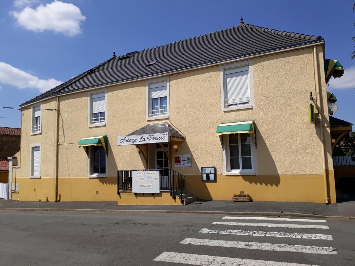 Le 120 - Groupe Logis Hotels - Ex Auberge La Terrasse La Chataigneraie  ภายนอก รูปภาพ