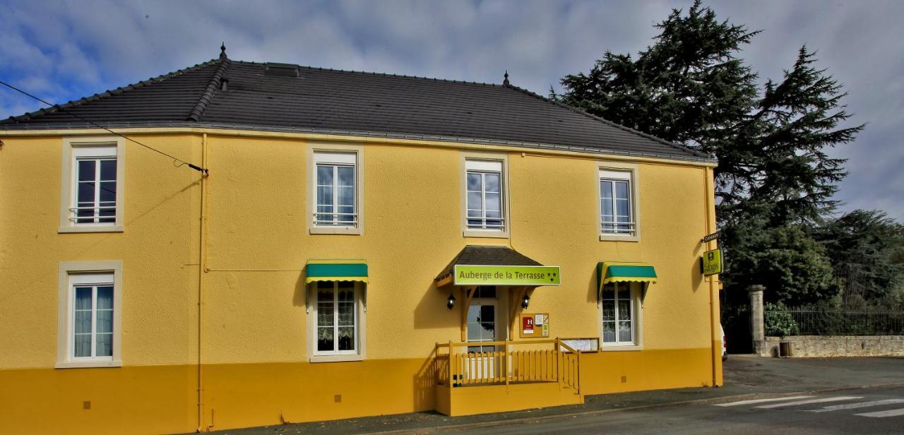 Le 120 - Groupe Logis Hotels - Ex Auberge La Terrasse La Chataigneraie  ภายนอก รูปภาพ